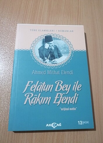 FELÂTUN BEY İLE RÂKIM EFENDİ (ORİJİNAL METİN)