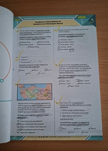 10. Sınıf Tarih Soru Bankası Kronometre Yayınları - Görsel 3