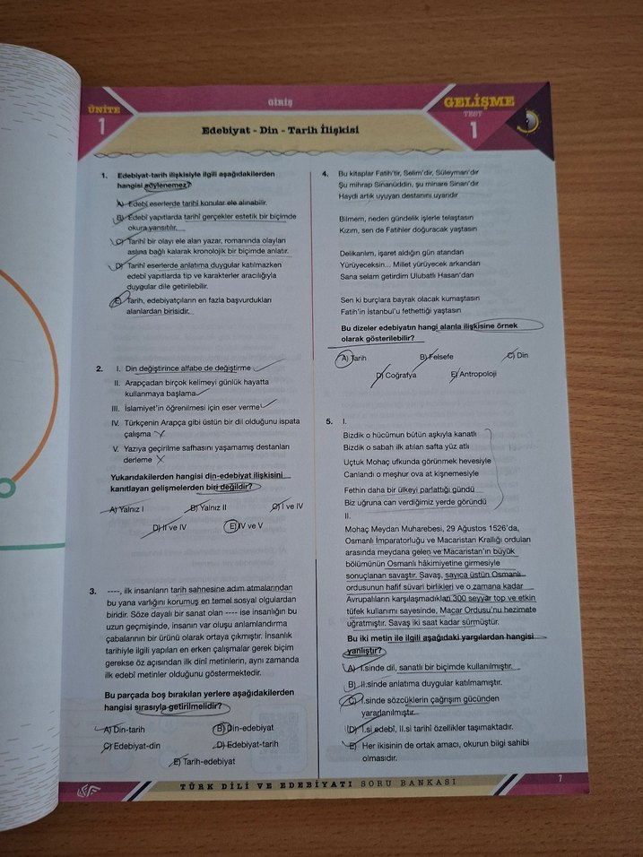 10. Sınıf Türk Dili ve Edebiyatı Soru Bankası Kronometre Yayın - Görsel 3