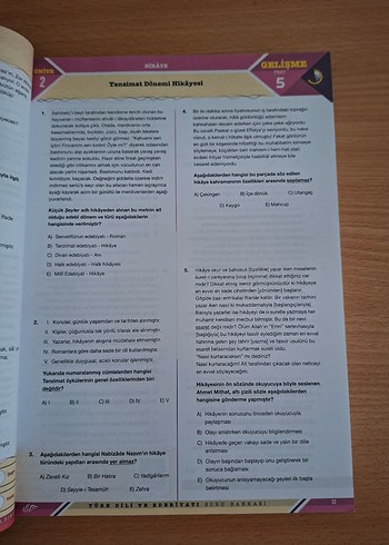 10.SINIF TARİH VE TÜRK DİLİ SORU BANKASI KRONOMETRE YAYINLARI - Görsel 16