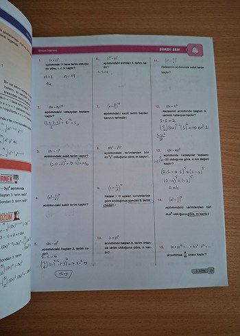 10. Sınıf Matematik Soru Bankası - 24 Adımda - Görsel 2