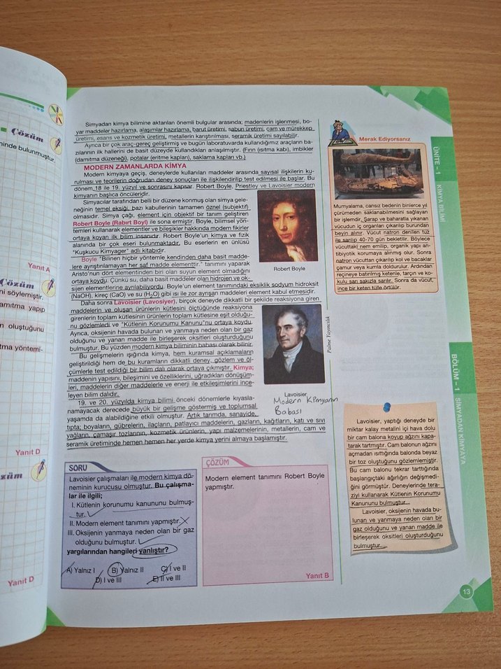 Palme Yayınevi 9. Sınıf Kimya Konu Anlatımlı Kitabı - Görsel 3