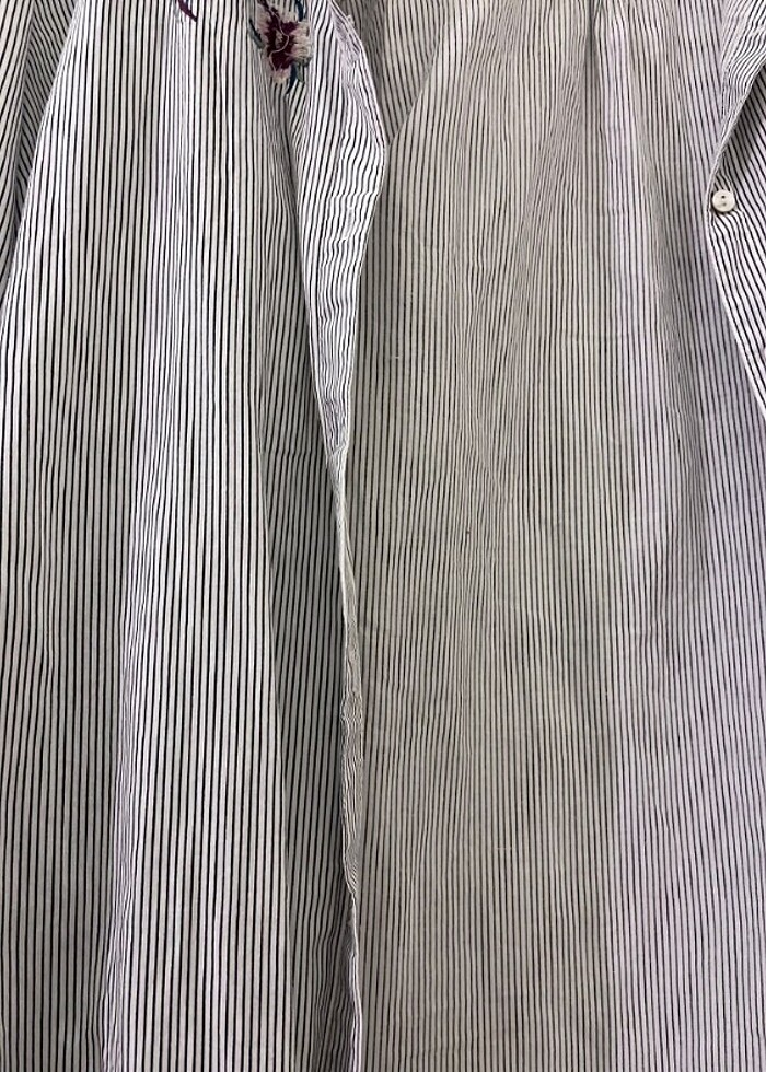 Uzun gömlek çiçekli - Görsel 4