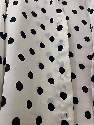 Beneklı saten gömlek - Görsel 2