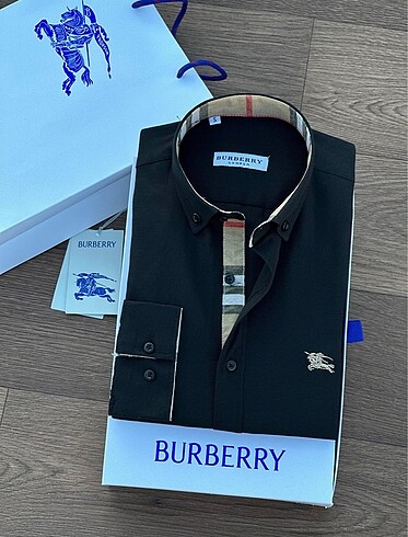 Burberry premium pamuklu gömlek