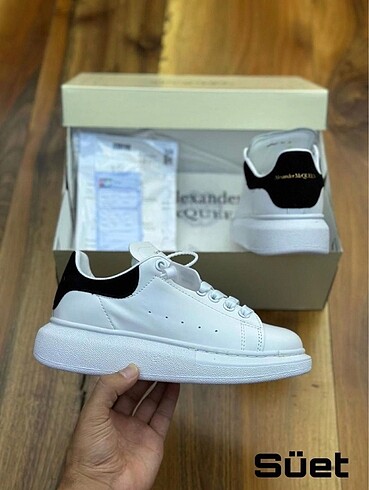 Alexander McQueen beyaz deri ayakkabı
