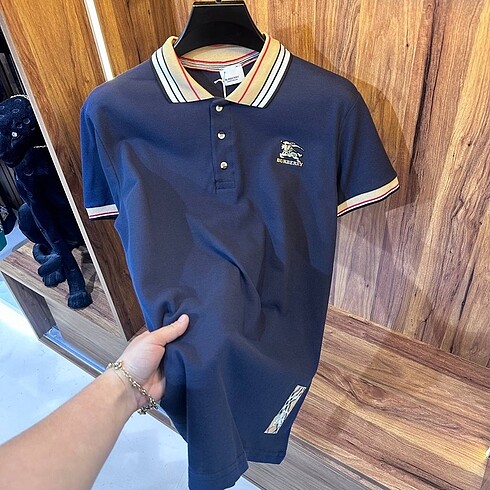 Burberry İthal premium kalite polo yaka tişört