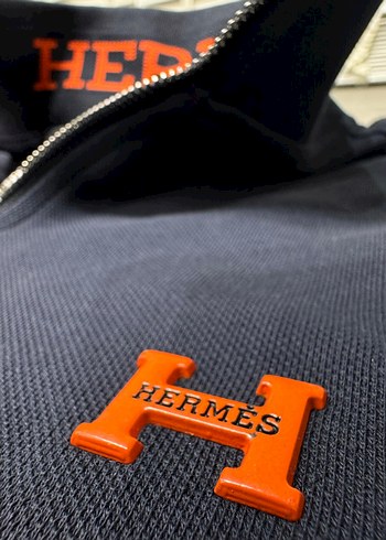 Hermes yarım fermuar Sweatshirt - Görsel 7