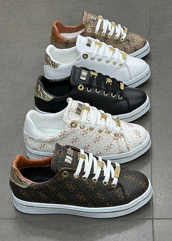 Guess desenli deri ayakkabı - Görsel 2