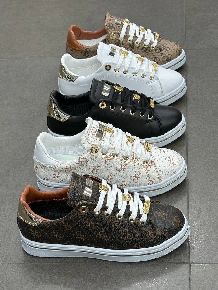 Guess desenli deri ayakkabı - Görsel 2