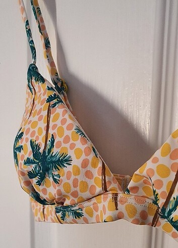 Penti pemti bikini üstü palmiyeli