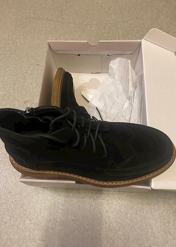 Siyah Süet Erkek Bot - Ofis ve Sokak Stili - Görsel 3