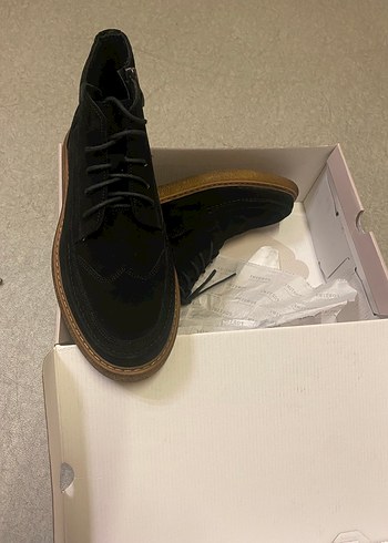 Siyah Süet Erkek Bot - Ofis ve Sokak Stili - Görsel 2