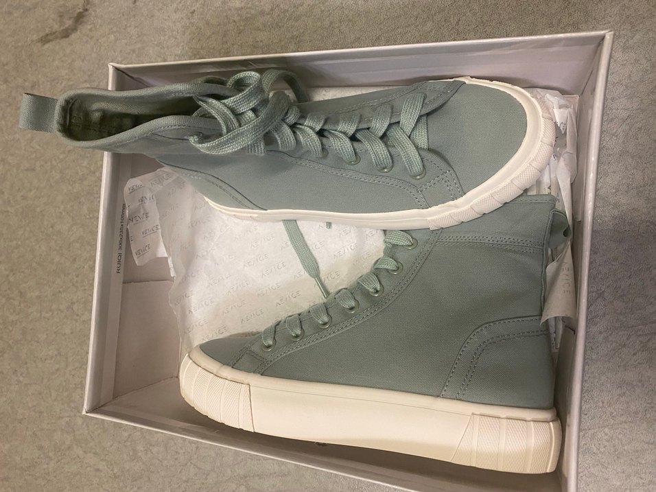 Gri Kadın Platform Spor Ayakkabı - Görsel 3