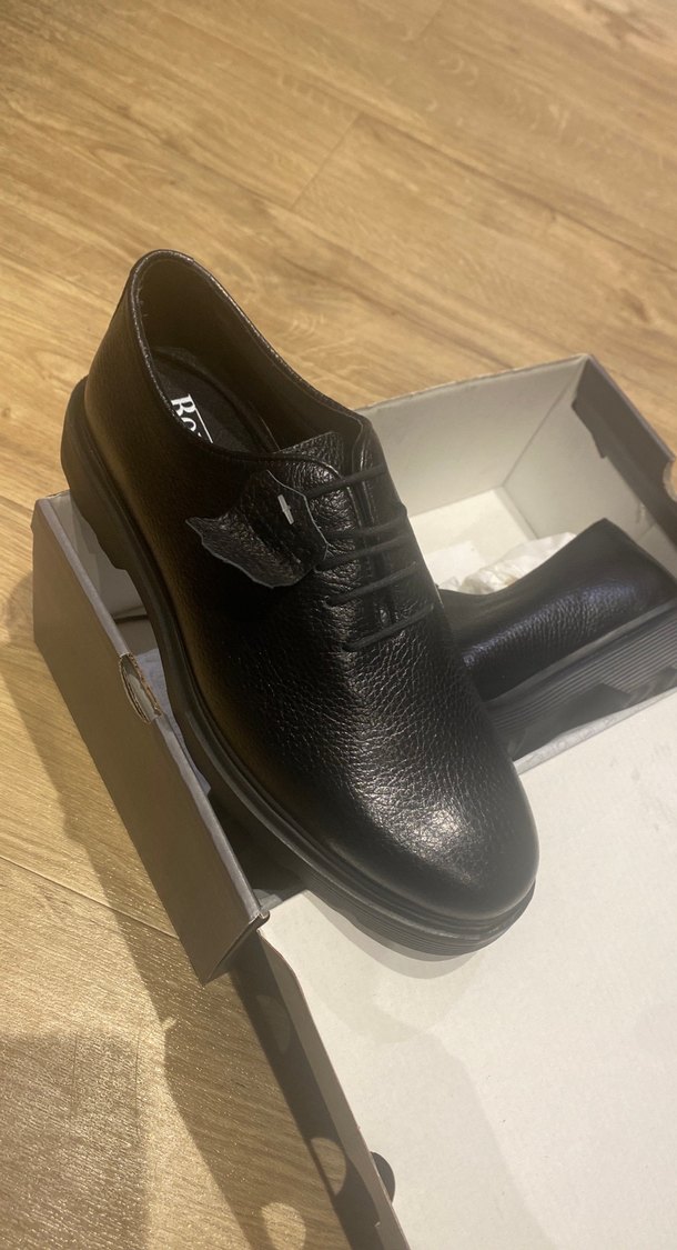 Erkek Siyah Klasik Ofis Ayakkabısı - Görsel 2