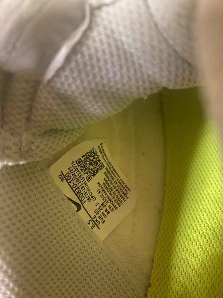 Nike Beyaz Kadın Spor Ayakkabı Velcro - Görsel 4