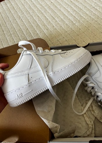 Nike Air Force Beyaz Dusuk Bilekli Sneaker