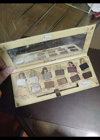 Beden Renk NUDE tude Bej Parlak Göz Farı Paleti