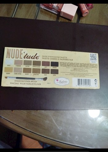Beden NUDE tude Bej Parlak Göz Farı Paleti
