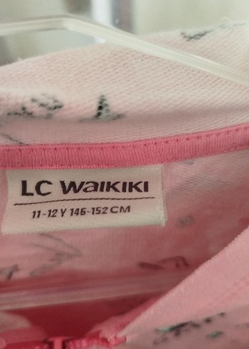 11-12 Yaş Beden Kız Çocuk Kapüşonlu Fermuarlı Sweatshirt