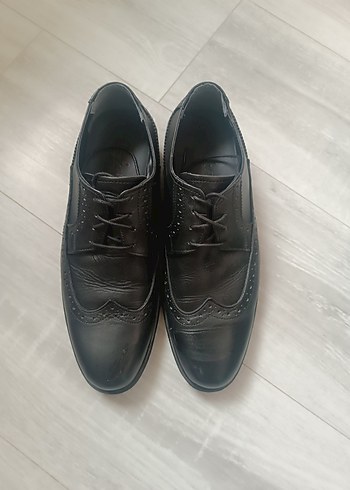 41 Beden Siyah Bağcıklı Klasik Erkek Ayakkabı