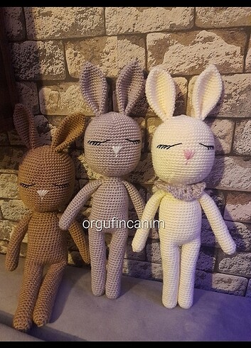 Amigurumi Uykucu Tavşan 