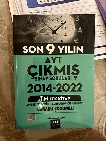 Ayt çıkmış sınav soruları 2014-2022 tm tek kitap