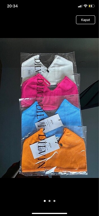 xs Beden Bralettt