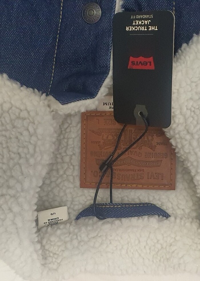 Levis type 3 serpha trucker ceket - Görsel 4