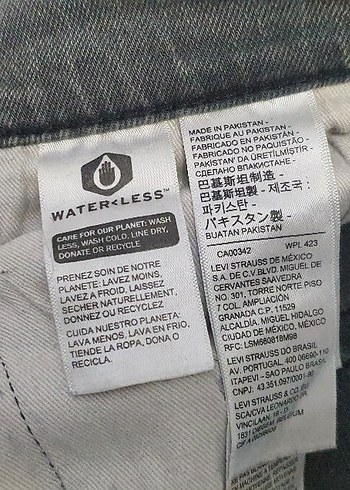 levis 512 32 beden - Görsel 5