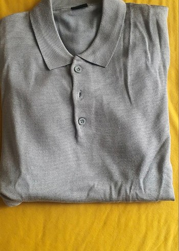 Gri Erkek Polo Tişört S beden - Görsel 5