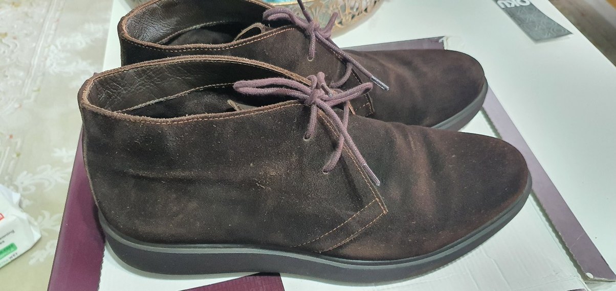 Kahverengi hotiç süet deri 44 - Görsel 2