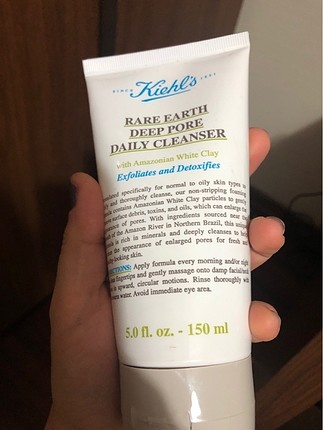 Kiehl?s rare earth deep pore daily cleanser