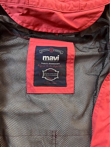 s Beden Mavi jeans yağmurluk
