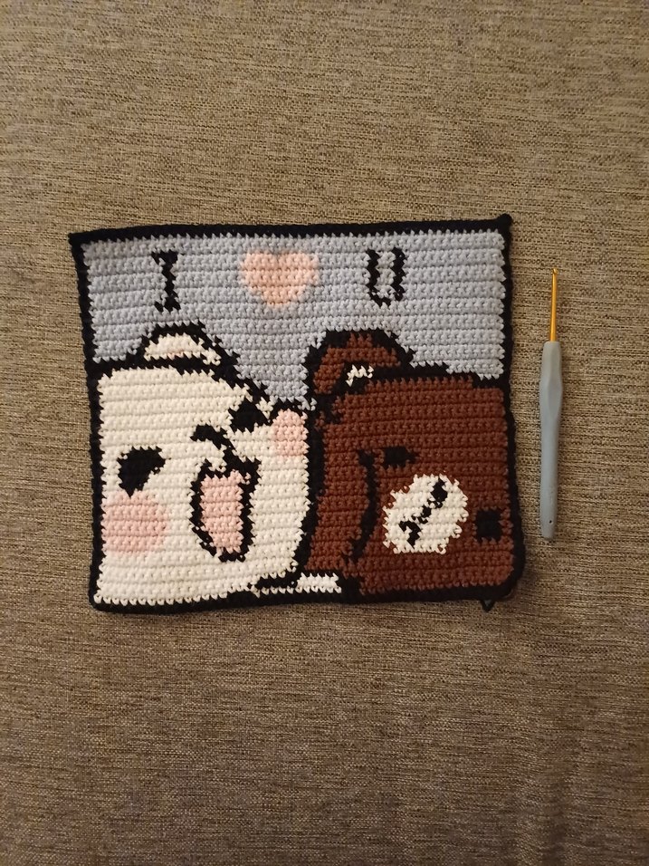 Sevgili Ayıcıklar Örgü Tablo - Görsel 3