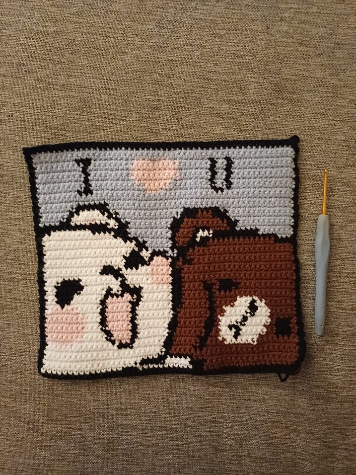 Sevgili Ayıcıklar Örgü Tablo - Görsel 2