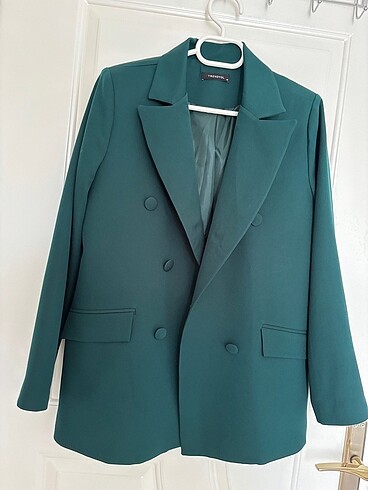40 Beden yeşil blazer