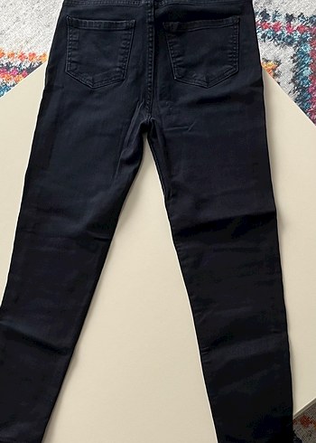 Kadın Siyah Skinny Jean - Görsel 3