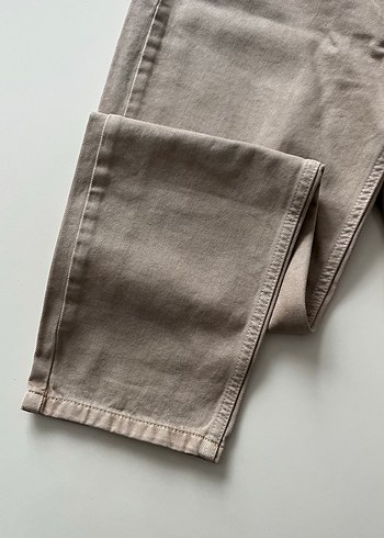 Kadın Bej Straight Pantolon - Görsel 2