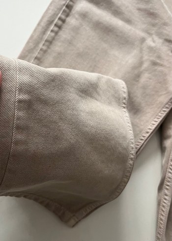 Kadın Bej Straight Pantolon - Görsel 3