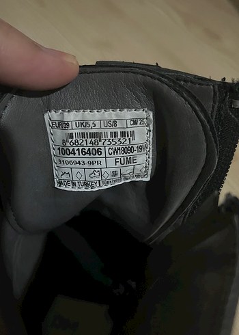 Kadın Süet Dokulu Füme Bot - Görsel 4