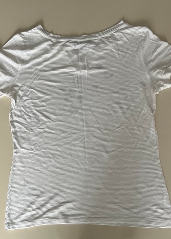 Beyaz Çiçek Desenli Bluz - Görsel 3