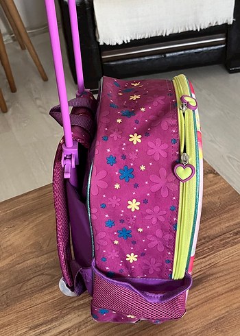 Kız Çocuk Çekmeli Bavul Çanta - Görsel 5