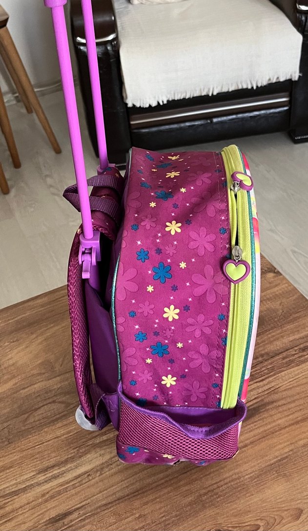 Kız Çocuk Çekmeli Bavul Çanta - Görsel 5