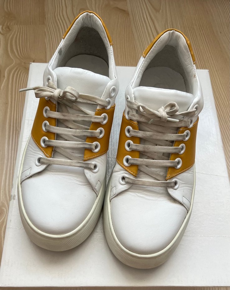 Kadın Hakiki Deri Sneaker - Görsel 2