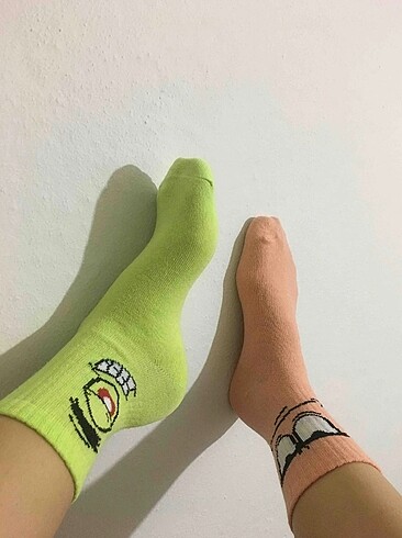 s Beden Desenli spor kadın çorap