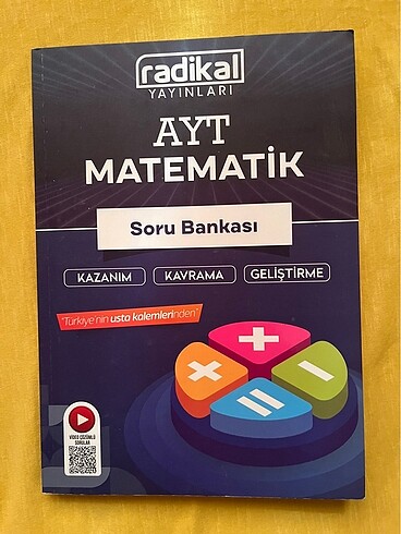 ayt matematik test kitabı radikal yayınları