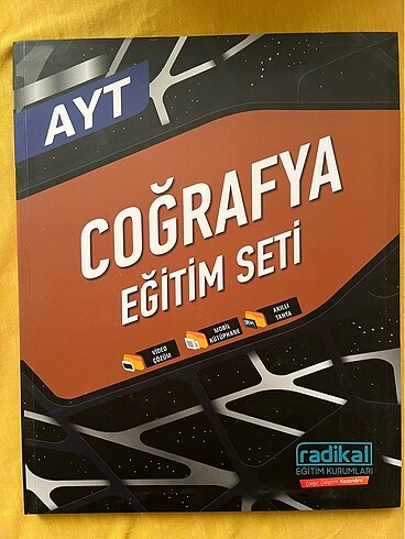  Beden tyt-ayt coğrafya eğitim seti fasiküller radikal yayınları