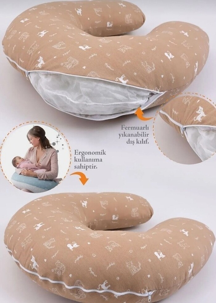 Emzirme yastığı ve önlüğü  - Görsel 2