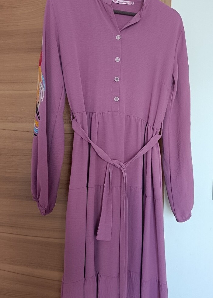 Bayan ayrobin elbise  - Görsel 5